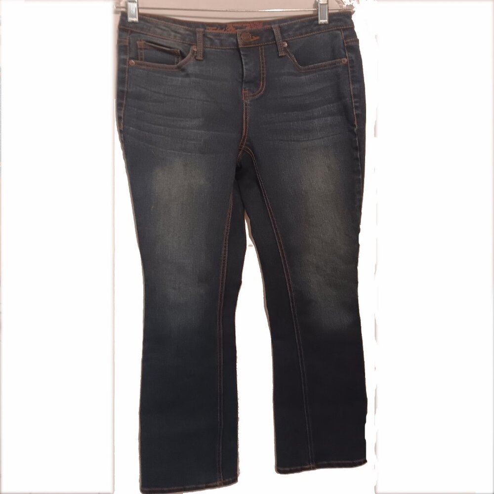 Faded Glory Ultimate Boot Dark Jeans Size 8A